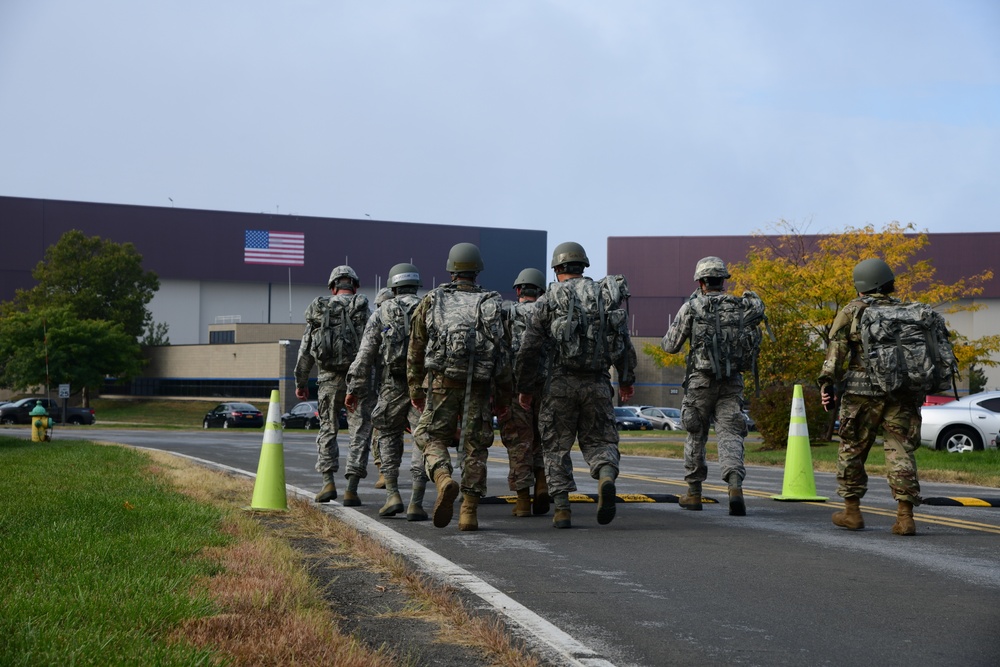 105th AW Logistics Readiness Squadron Ruck March