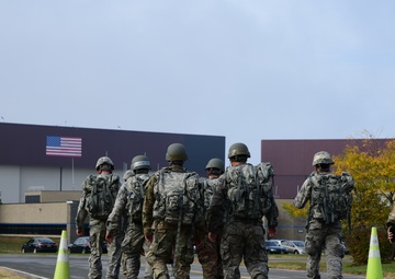 105th AW Logistics Readiness Squadron Ruck March