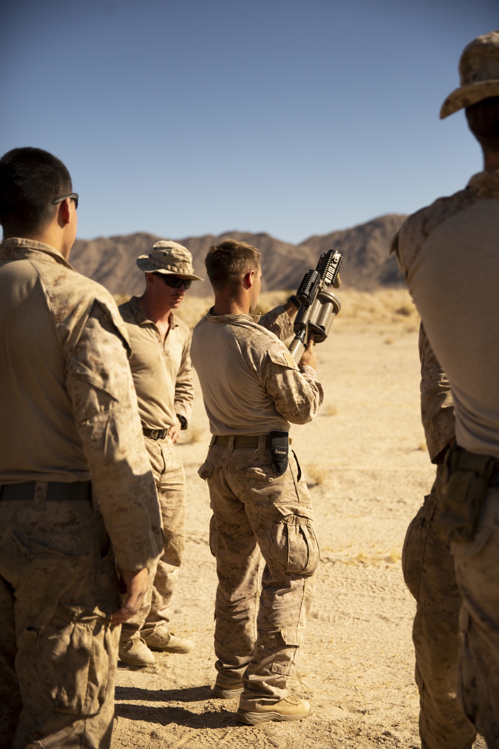 3d Reconnaissance Battalion Fire Grenade Launchers During SLTE 1-21