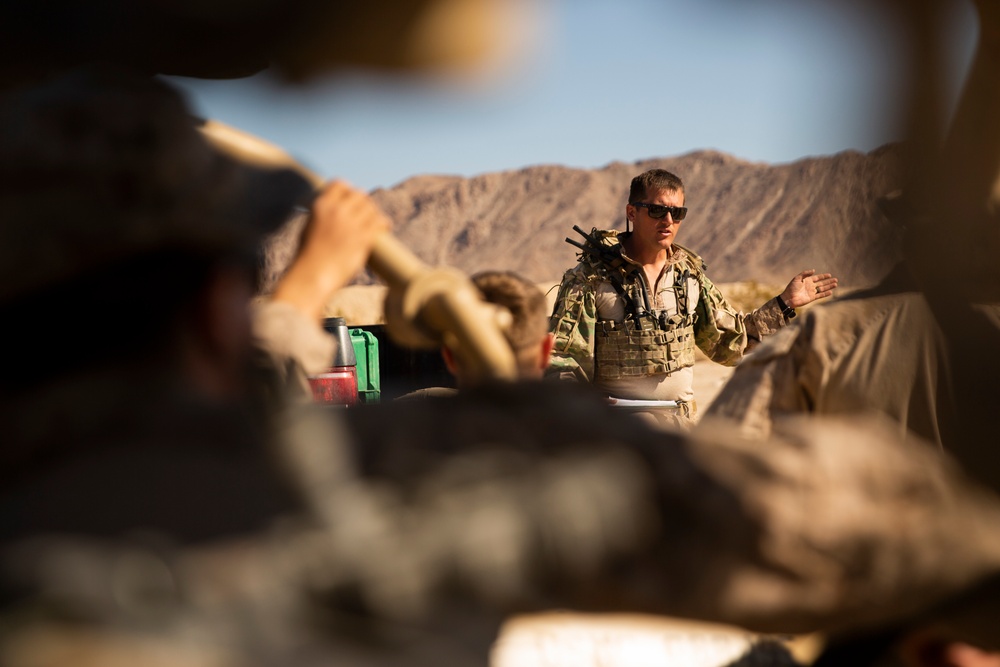 3d Reconnaissance Battalion Fire Grenade Launchers During SLTE 1-21