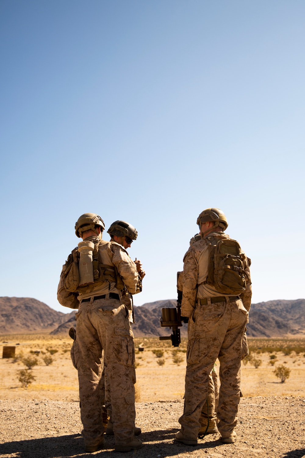 3d Reconnaissance Battalion Fire Grenade Launchers During SLTE 1-21