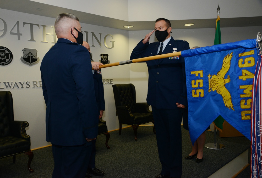 194th Wing FSS Change of Command
