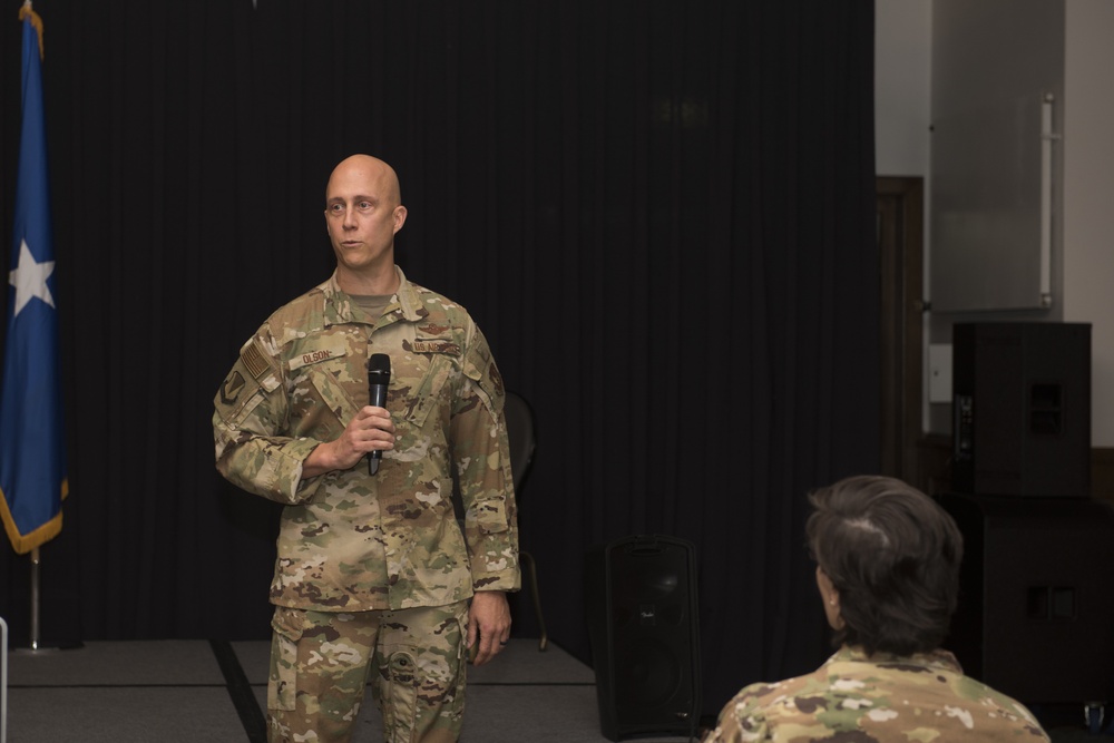 86th AW leadership holds first all-calls