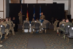 86th AW leadership holds first all-calls