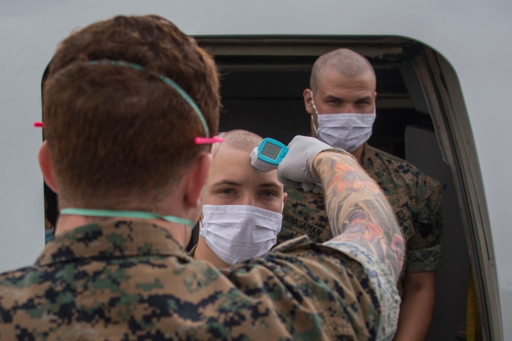 VMFA 312 arrive in MCAS Iwakuni