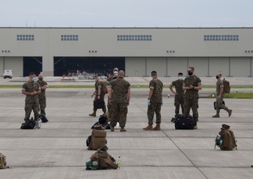 VMFA 312 arrive in MCAS Iwakuni