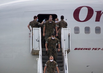 VMFA 312 arrive in MCAS Iwakuni