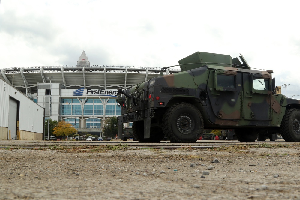 Ohio National Guard augments security for Cleveland presidential debate