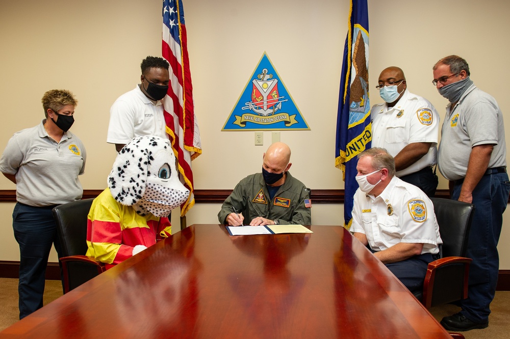 NAS Oceana Fire Prevention Week