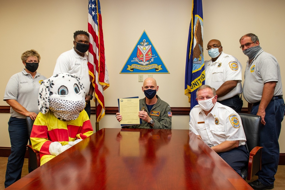 NAS Oceana Fire Prevention Week