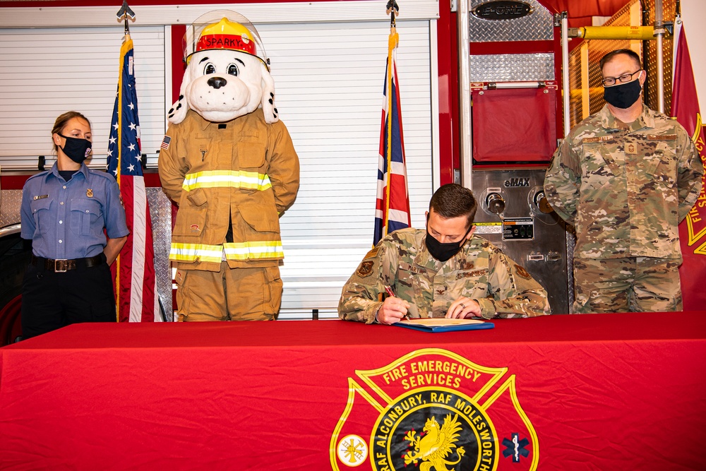 Pathfinders kick off Fire Safety week