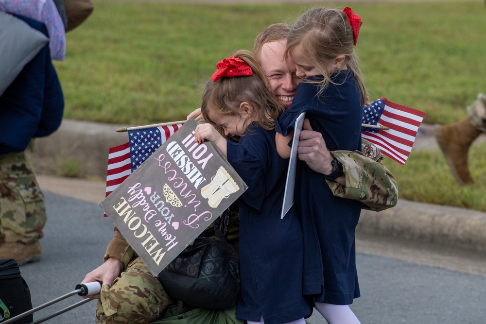 19th Airlift Wing Airmen return home