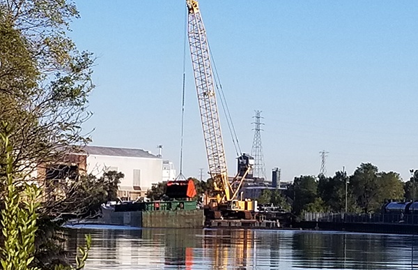 Indiana Harbor dredging begins