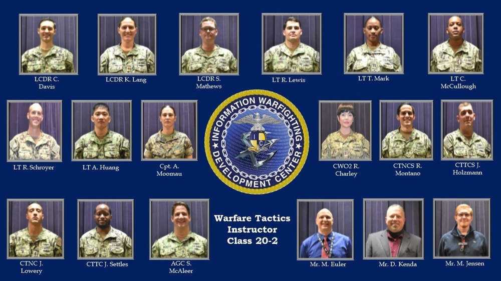 New Breed of Warriors Enter the Fleet – Information Warfare WTI Level 4s Graduate
