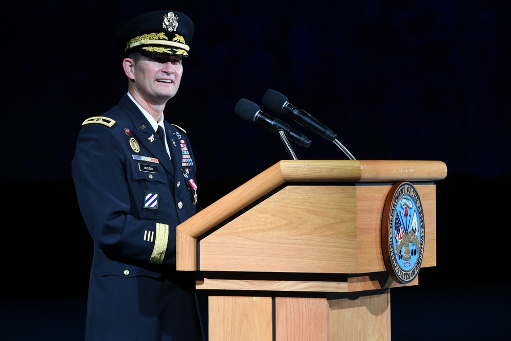 Maj. Gen. Jackson retires after 34 years of Army service