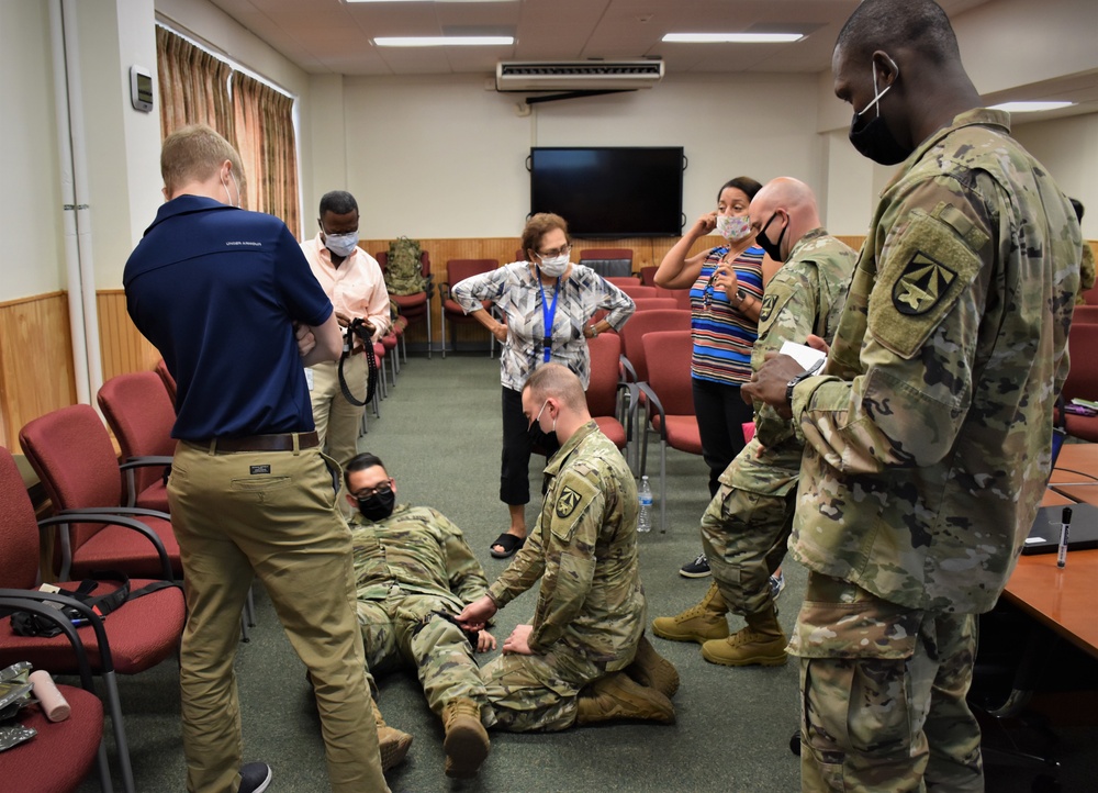 USAMMDA Provides Information Session on Warfighter “Point-of-Injury” Awareness