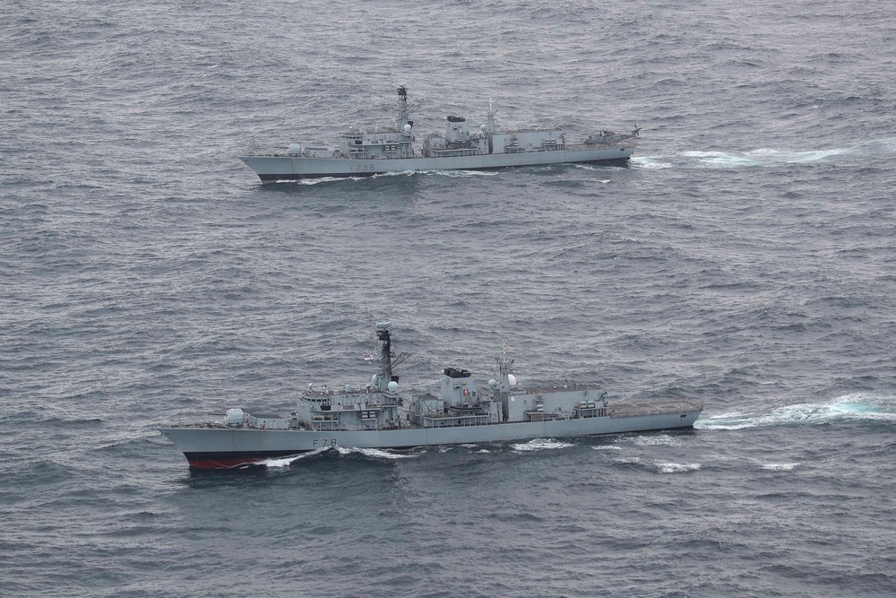 UK Carrier Strike Group Assembles