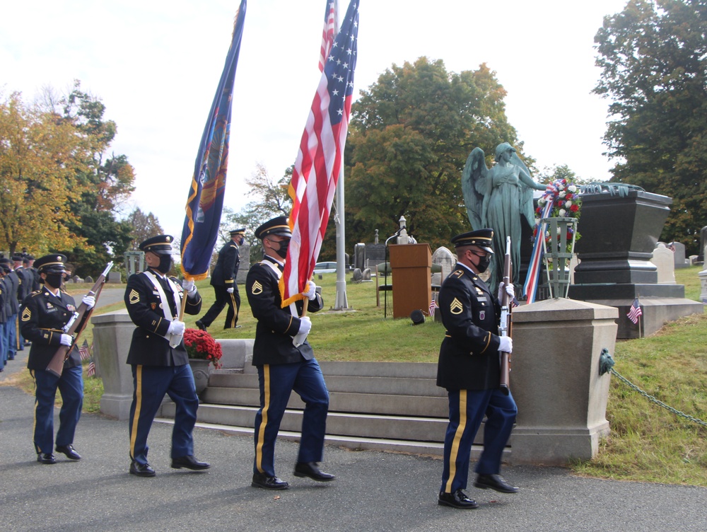 New York Army National Guard Honors President Chester Arthur