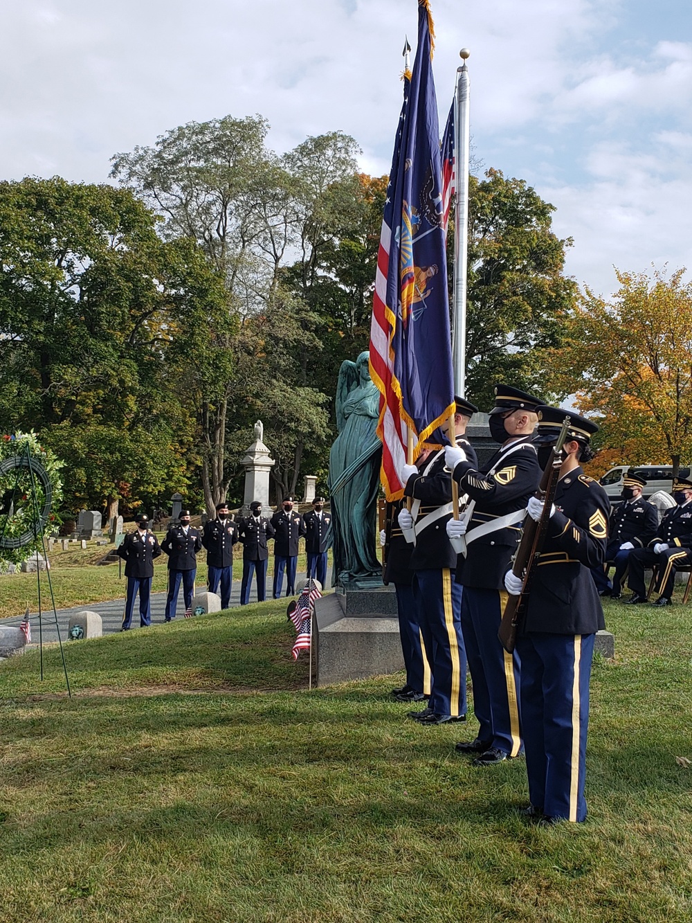 New York Army National Guard honors President Chester Arthur