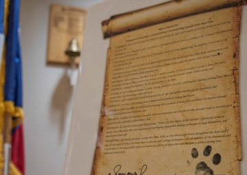 7 BW commander signs Fire Prevention Week proclamation