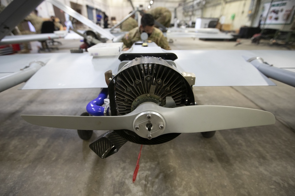 “Blackjack” Soldiers received the latest model of the RQ-7Bv2 Shadow unmanned aircraft systems