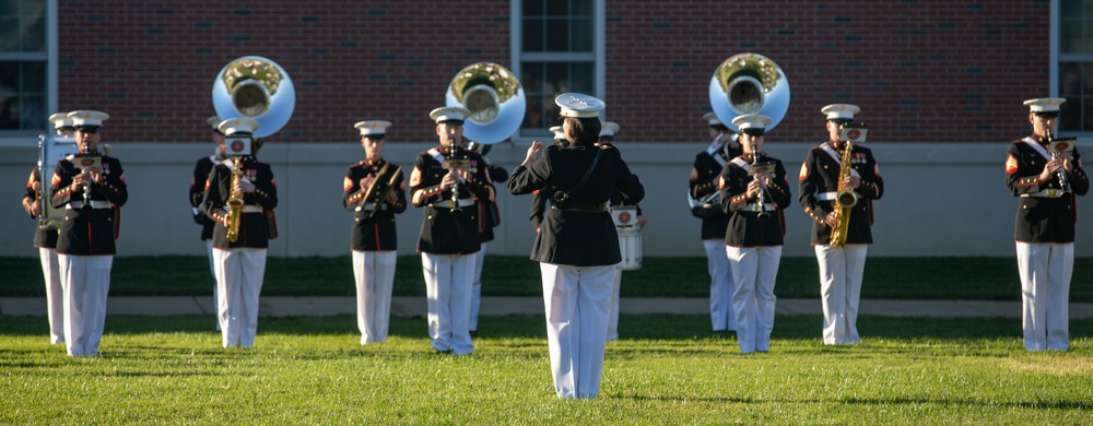 SIlent Drill Platoon at TBS