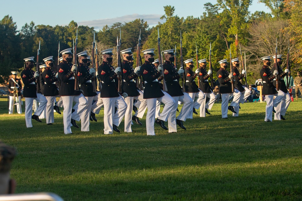 SIlent Drill Platoon at TBS