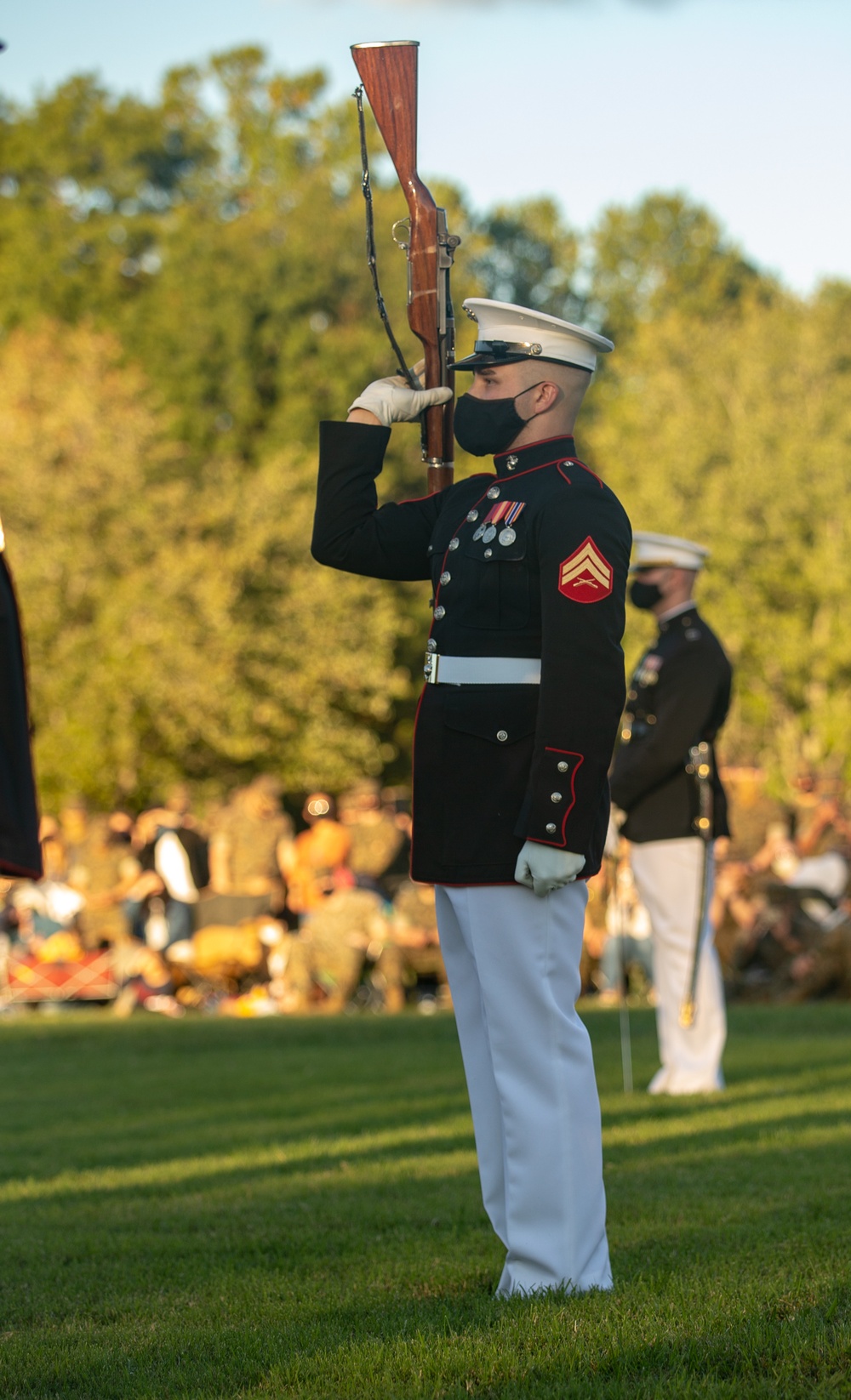 SIlent Drill Platoon at TBS