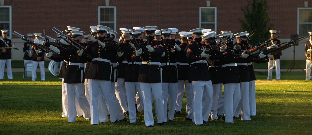 SIlent Drill Platoon at TBS