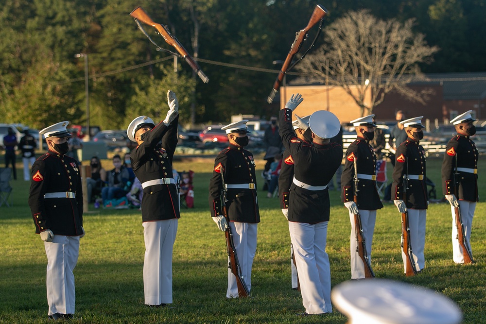 SIlent Drill Platoon at TBS