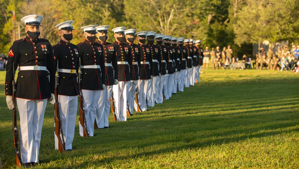 Silent Drill Platoon at TBS