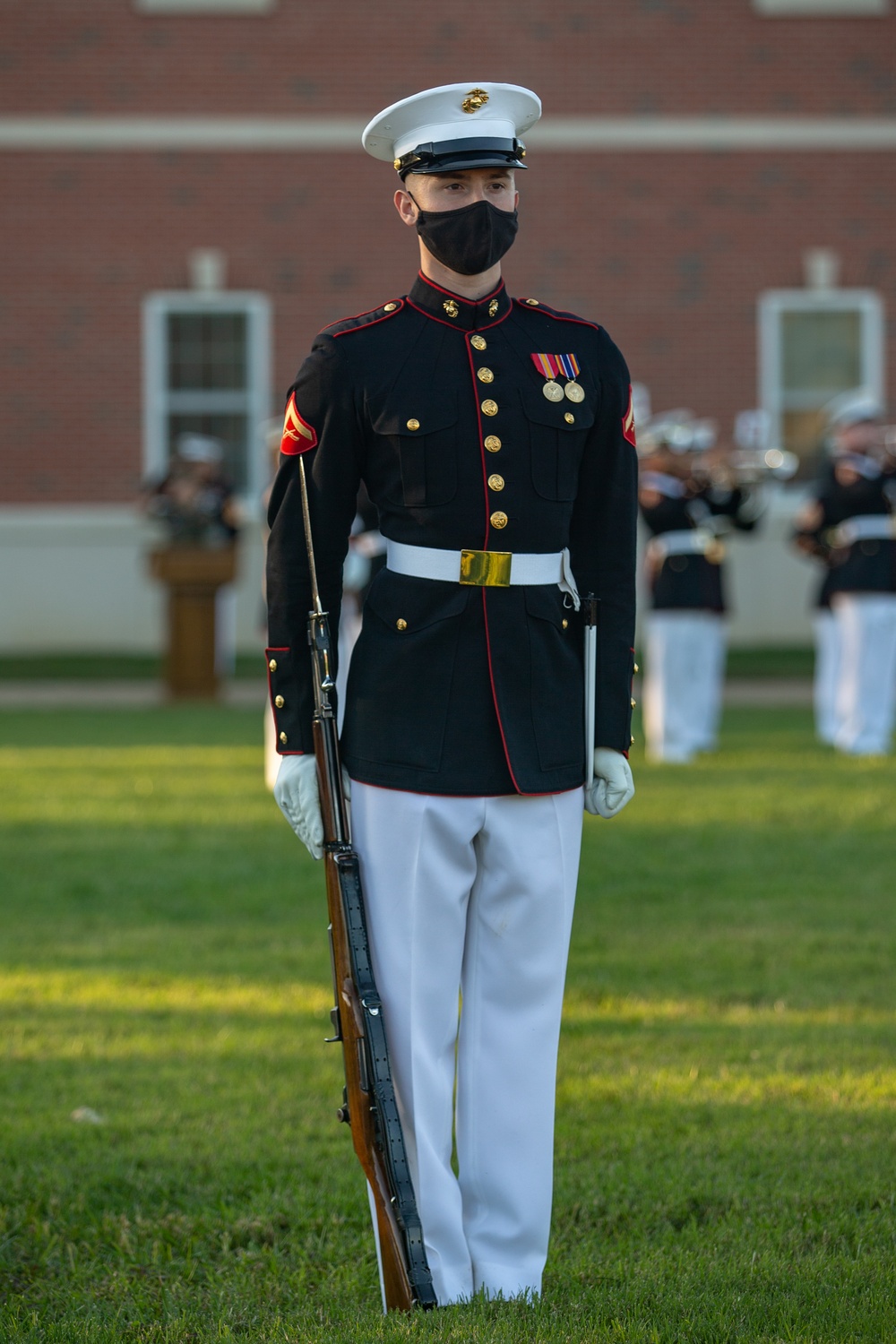 Silent Drill Platoon at TBS