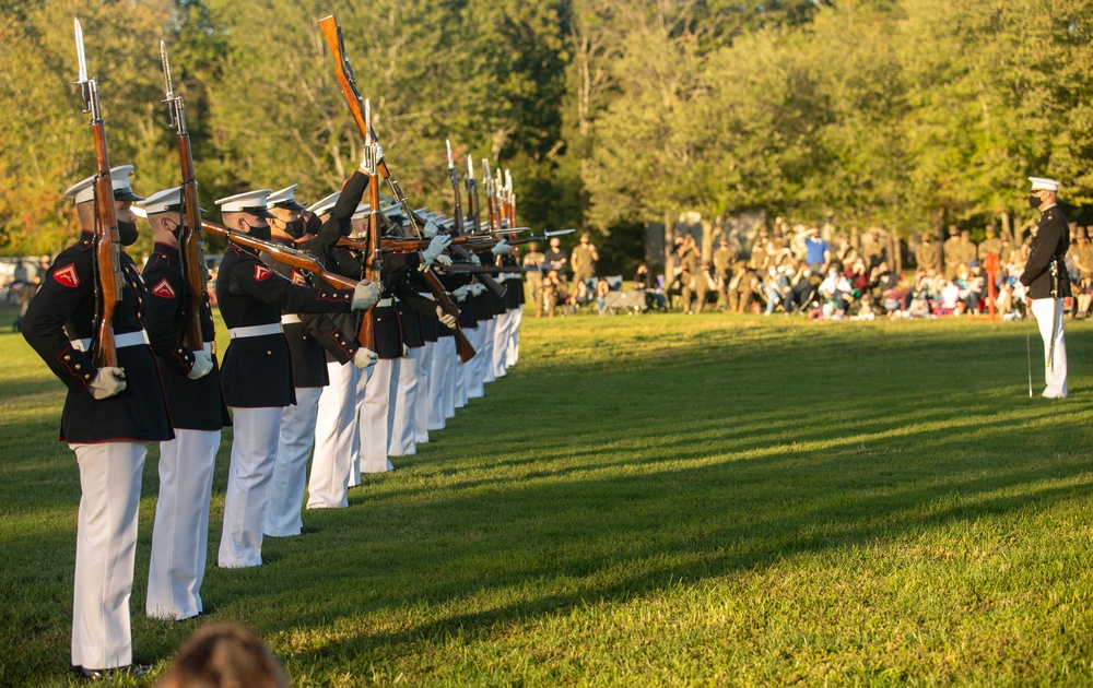 Silent Drill Platoon at TBS