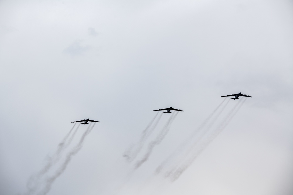 Bomber Barons return from Bomber Task Force Europe