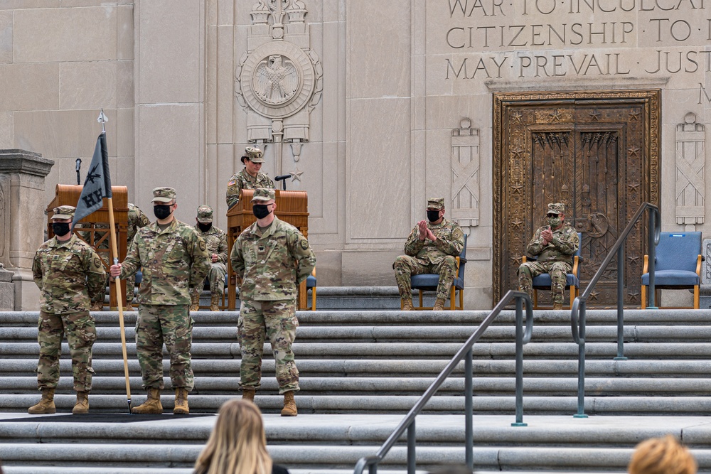 Indiana National Guard Activates the 127th Cyber Protection Battalion Activation Ceremony