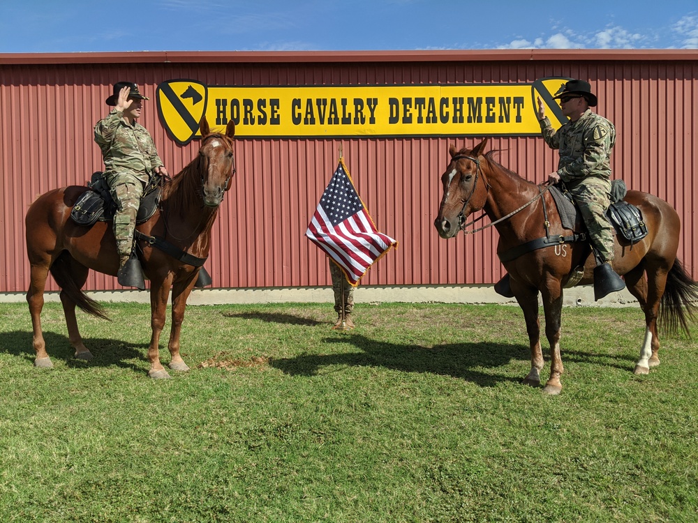 1st Cavalry Division Takes First Place for Retention Rates in the Army