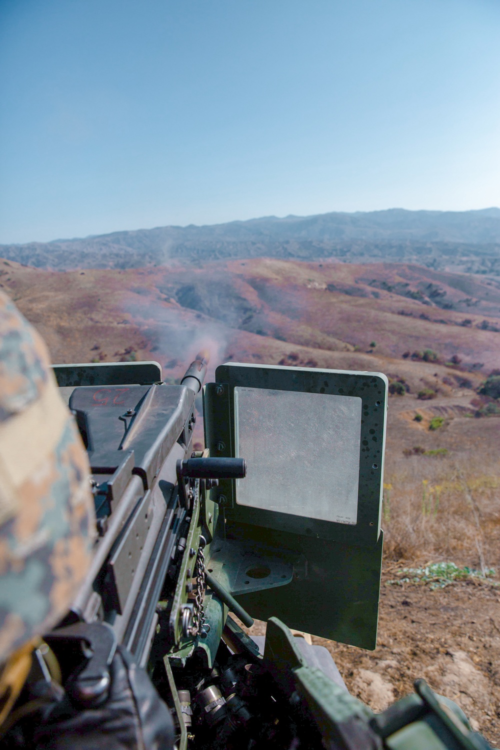 9th Comm Bn Machine Gun Range