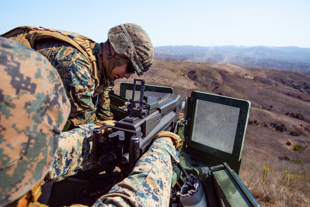 9th Comm Bn Machine Gun Range