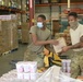 Arizona National Guard Help at Midwest food bank in Gilbert Ariz.