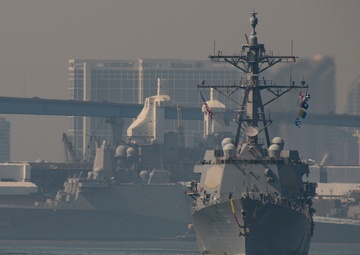 USS Pinckney Homecoming