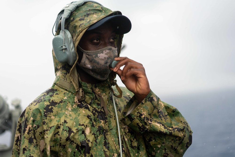 USS Halsey Conducts Routine Operations