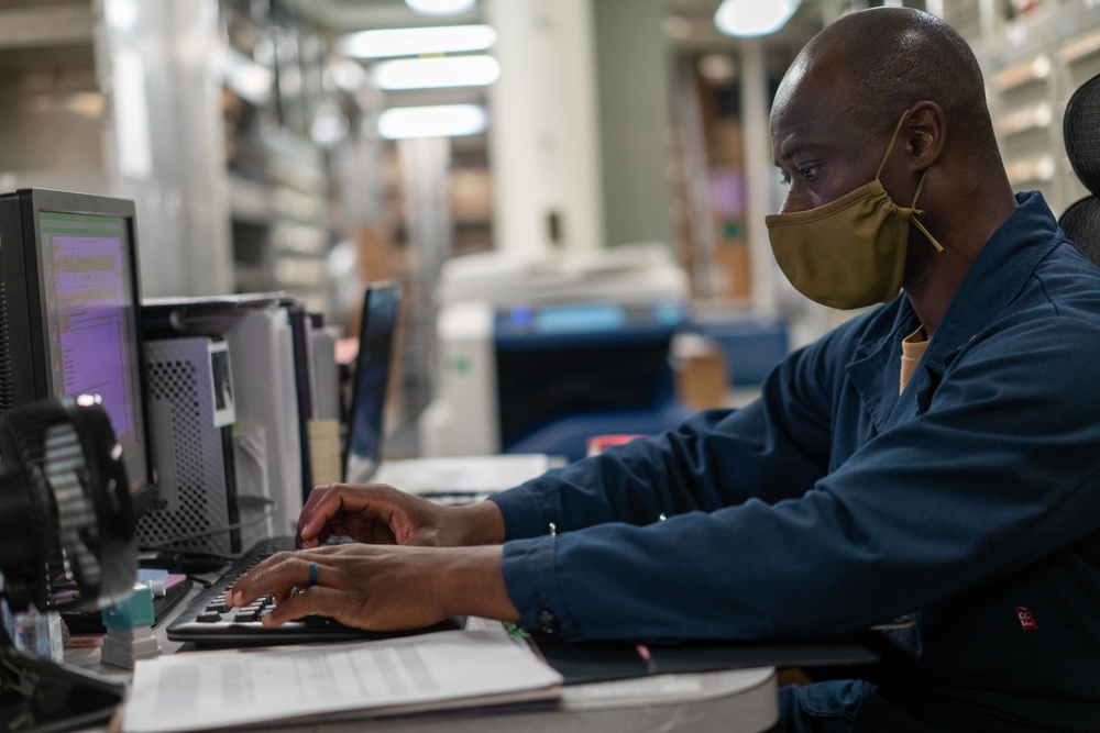 USS Halsey Conducts Routine Operations