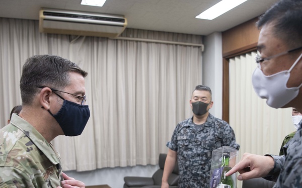USFJ Enlisted Leadership Strengthens Bonds with Japanese Space Operations Squadron