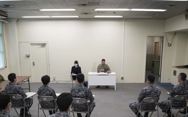 USFJ Enlisted Leadership Strengthens Bonds with Japanese Space Operations Squadron