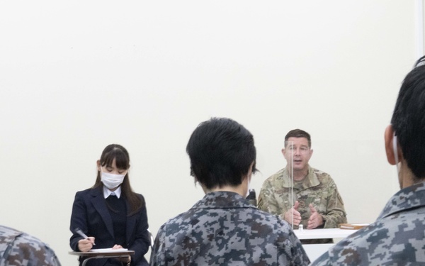 USFJ Enlisted Leadership Strengthens Bonds with Japanese Space Operations Squadron