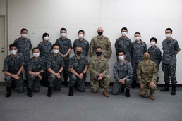 USFJ Enlisted Leadership Strengthens Bonds with Japanese Space Operations Squadron
