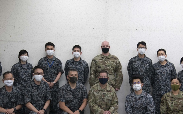 USFJ Enlisted Leadership Strengthens Bonds with Japanese Space Operations Squadron