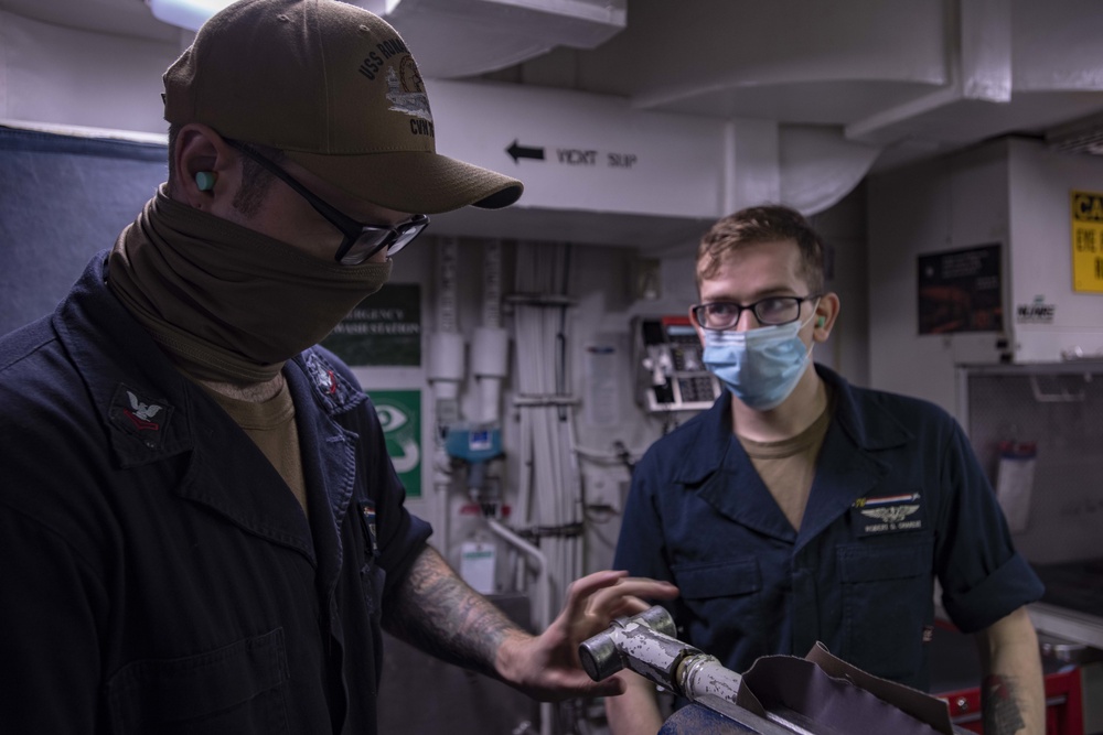 USS Ronald Reagan (CVN 76) AIMD Operations