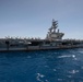 USS Ronald Reagan Conducts A Replenishment-at-sea