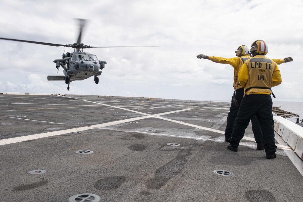 ESG-7 Visits USS New Orleans